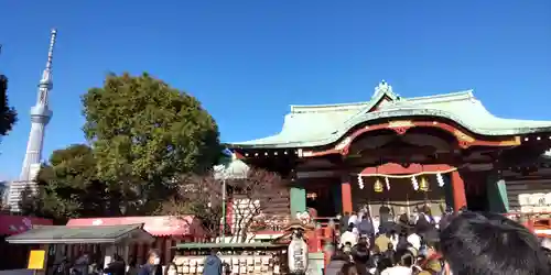 亀戸天神社の本殿・本堂