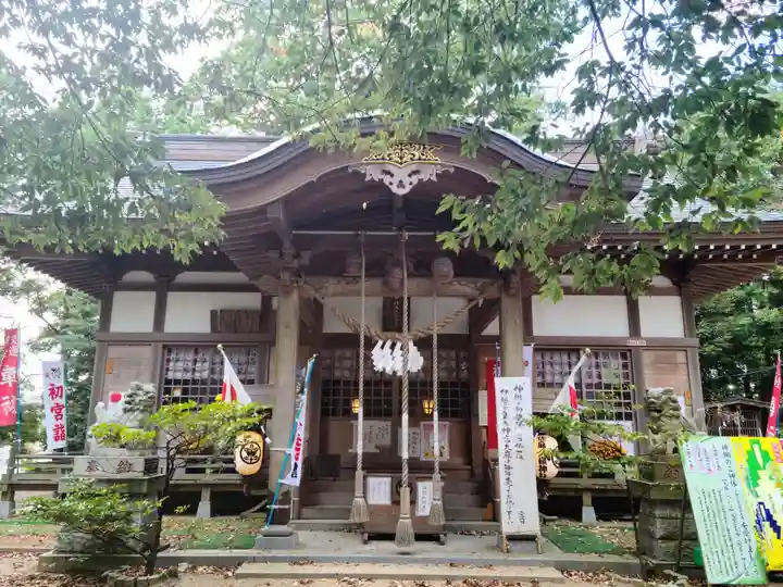 佐麻久嶺神社の本殿・本堂