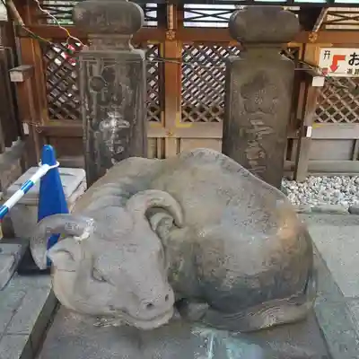 湯島天満宮の狛犬