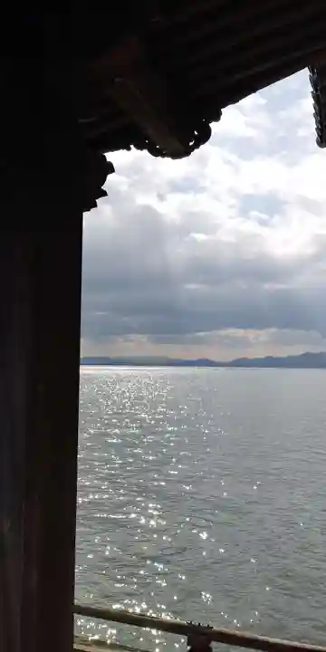 満月寺(浮御堂)の景色