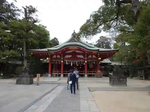 越ヶ谷久伊豆神社の本殿