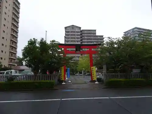 亀戸浅間神社の鳥居