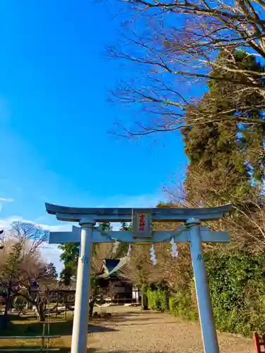 女化神社の鳥居