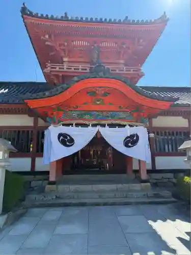 伊佐爾波神社の本殿・本堂