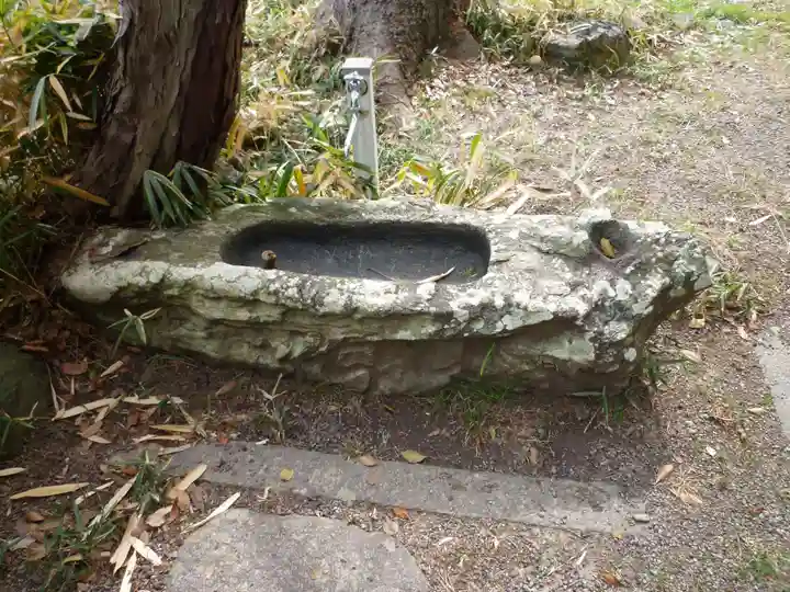 久志本社の手水舎