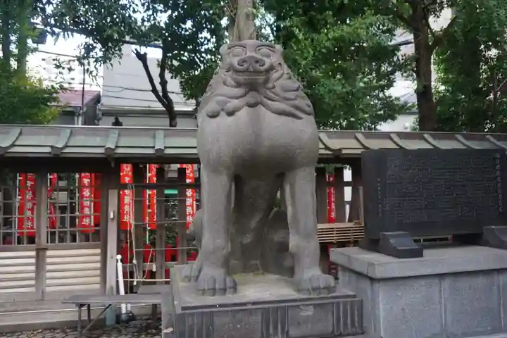 下谷神社の狛犬