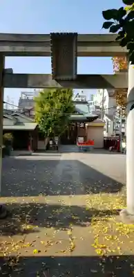 福森稲荷神社の鳥居