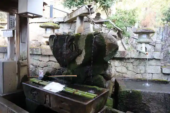 東大寺 二月堂の手水舎
