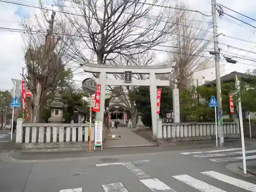 戸部杉山神社の鳥居