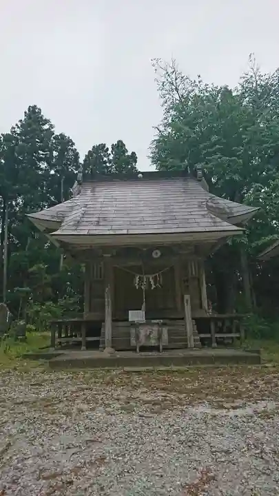 深山神社の本殿・本堂