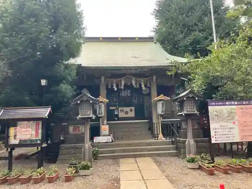 上目黒氷川神社の本殿・本堂