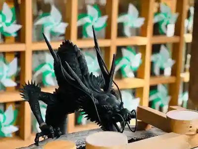 御嶽神社茅萱宮の手水舎