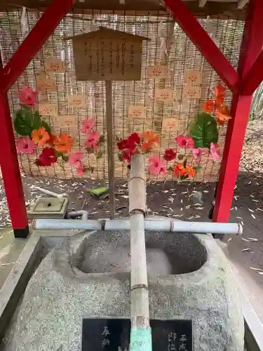熊野神社の手水舎