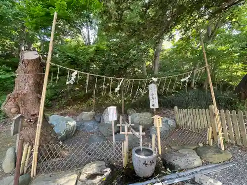 千歳神社の手水