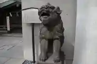 築土神社の狛犬