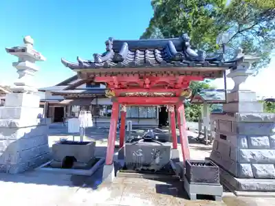 白子神社の手水舎