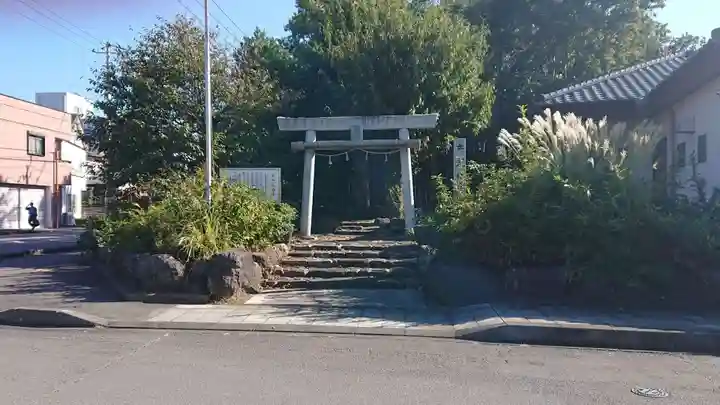 長霊神社の鳥居
