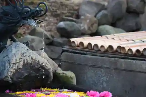 大鏑神社の手水