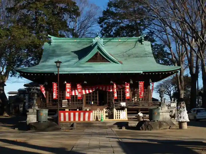 (下館)羽黒神社の本殿・本堂