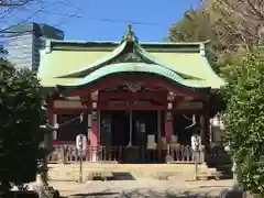 市谷亀岡八幡宮の本殿