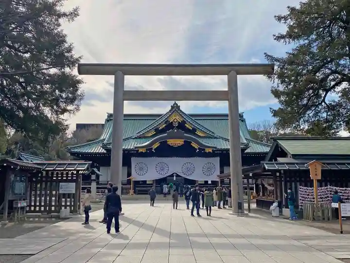 靖國神社の鳥居
