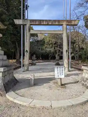 八幡社(柏井町)の鳥居