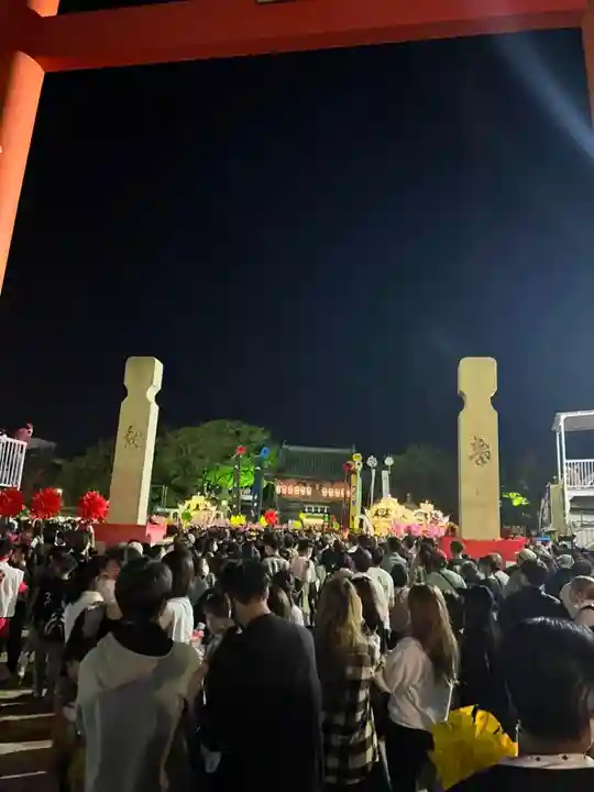 松原八幡神社のお祭り