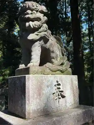 間々田八幡宮の狛犬