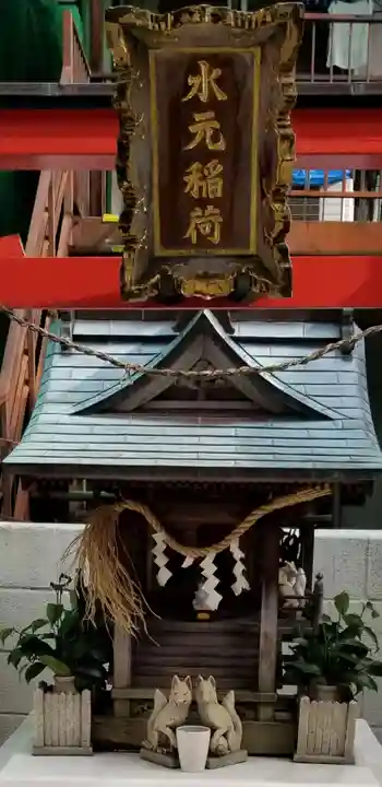 水元稲荷の本殿・本堂
