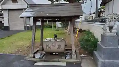 子守神社の手水舎