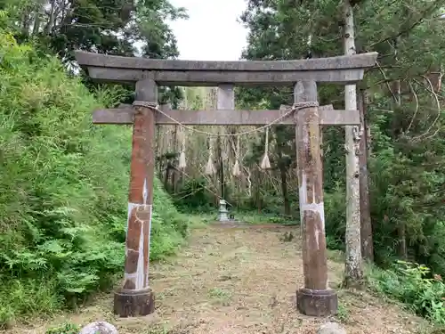 山ノ神神社の鳥居