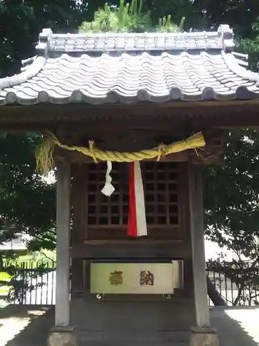 六月八幡神社の本殿