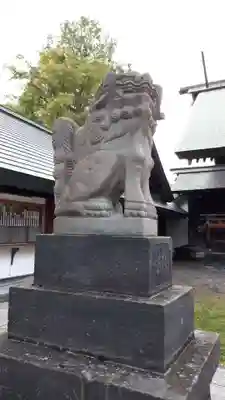 上川神社頓宮の狛犬