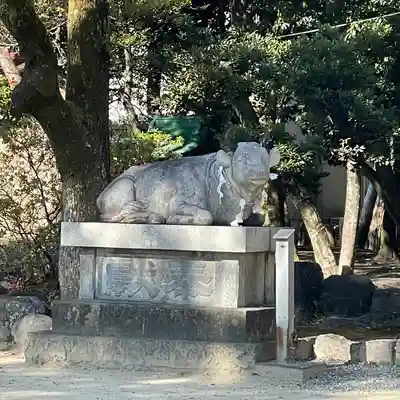 高牟神社(瀬古)の狛犬