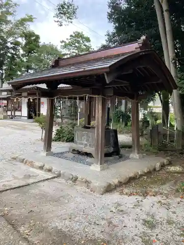 諏訪八幡神社の手水