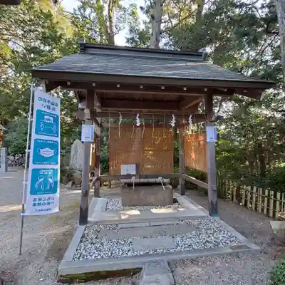 鸕宮神社の手水舎