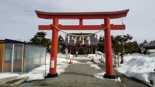 美瑛神社の鳥居