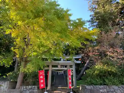 三嶋神社の鳥居