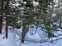 白石神社の庭園