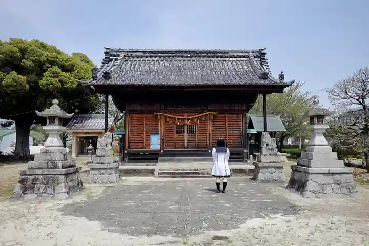 西神明社の本殿・本堂