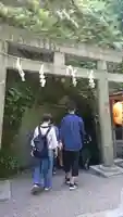 銭洗弁財天宇賀福神社の鳥居