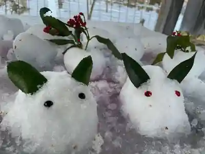 彌彦神社　(伊夜日子神社)の像