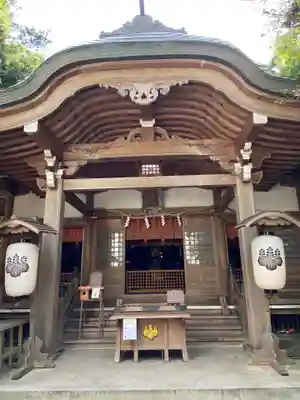 八百富神社の本殿・本堂