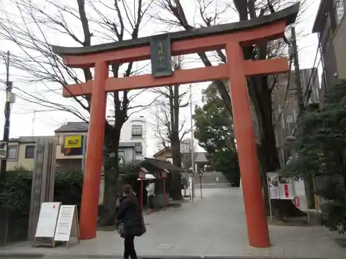 赤城神社の鳥居