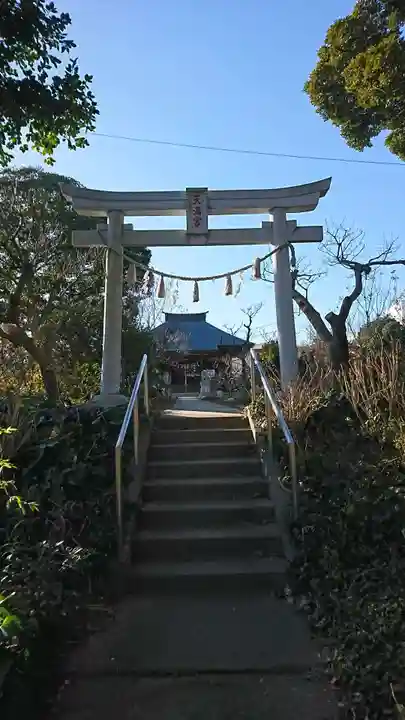 井野天満神社の鳥居