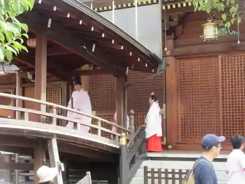 湯島天満宮の本殿・本堂