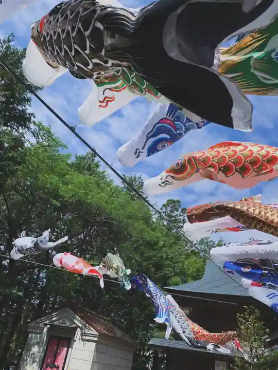 滑川神社 - 仕事と子どもの守り神(福島県)
