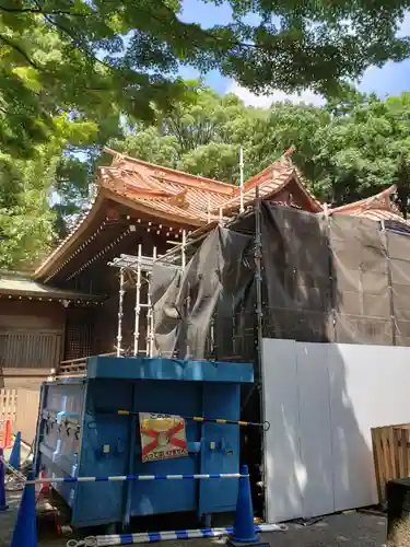 代々木八幡宮の本殿・本堂