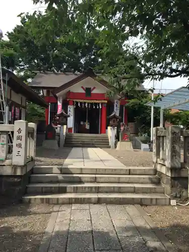 元郷氷川神社の本殿・本堂