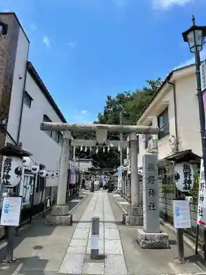 川越熊野神社の鳥居